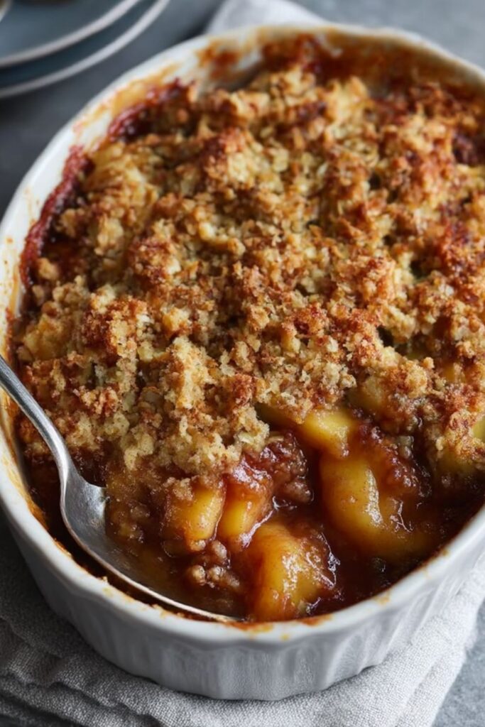 Mary Berry Apple Cinnamon Crumble Recipe