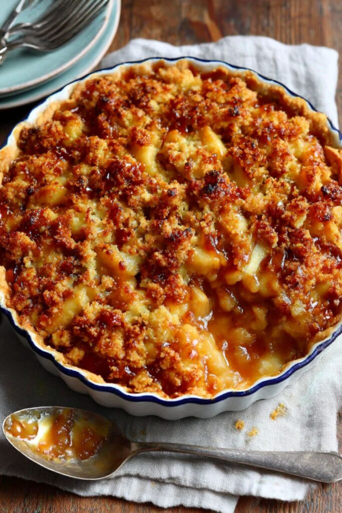 Mary Berry Apple Crumble Tart Recipe