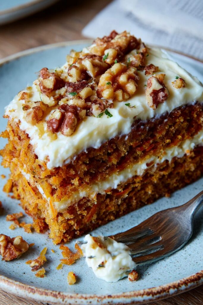 Mary Berry Carrot and Walnut Cake Recipe