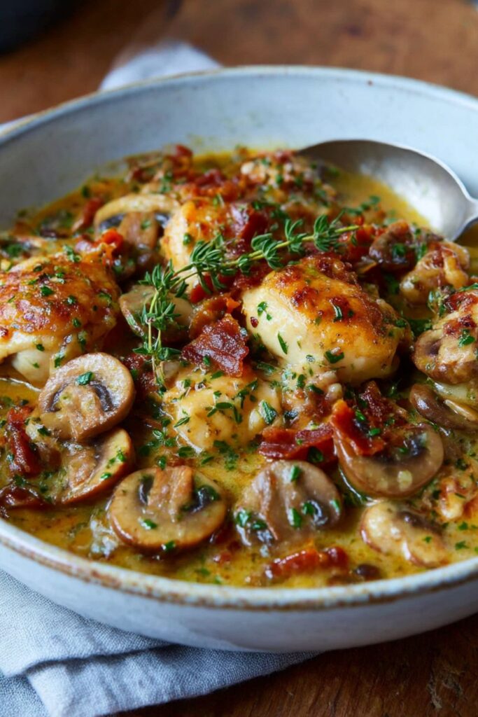 Mary Berry Chicken and Bacon Casserole Recipe