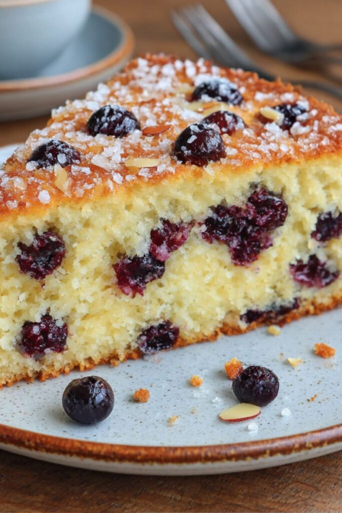 Mary Berry Blueberry Traybake Recipe