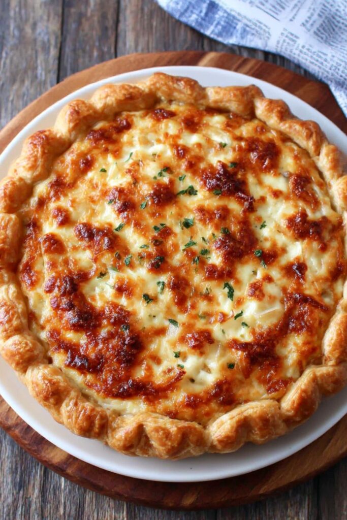 Mary Berry Cheese and Onion Quiche Recipe