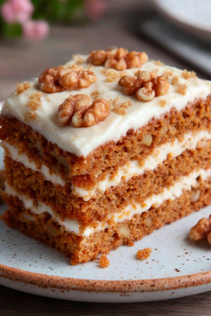 Mary Berry Coffee and Walnut Traybake Recipe