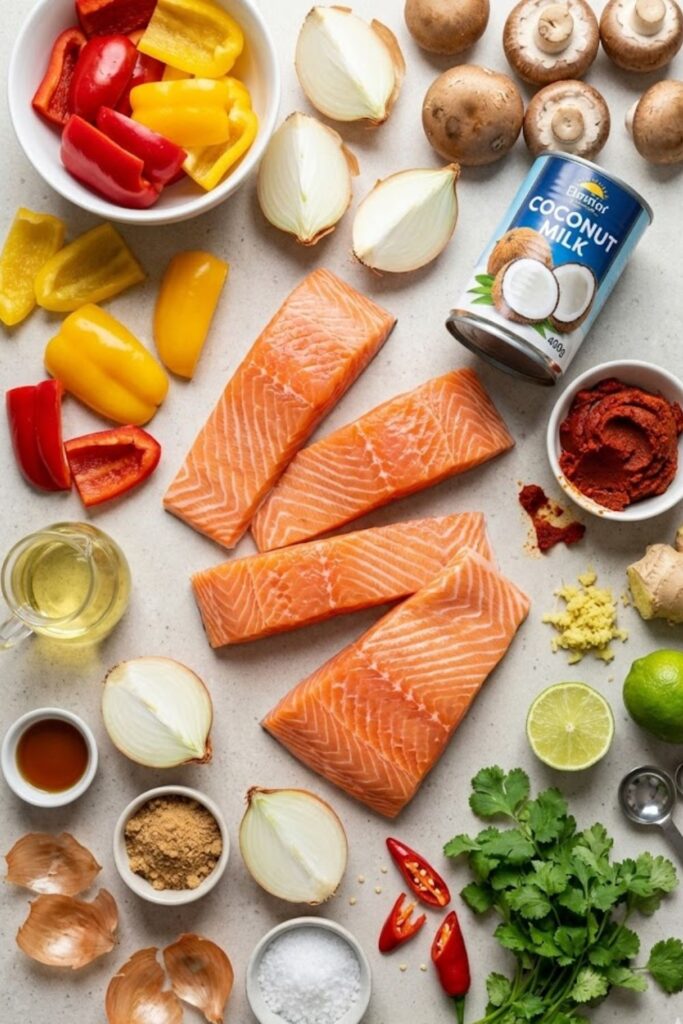 Mary Berry Thai Style Salmon Traybake Recipe