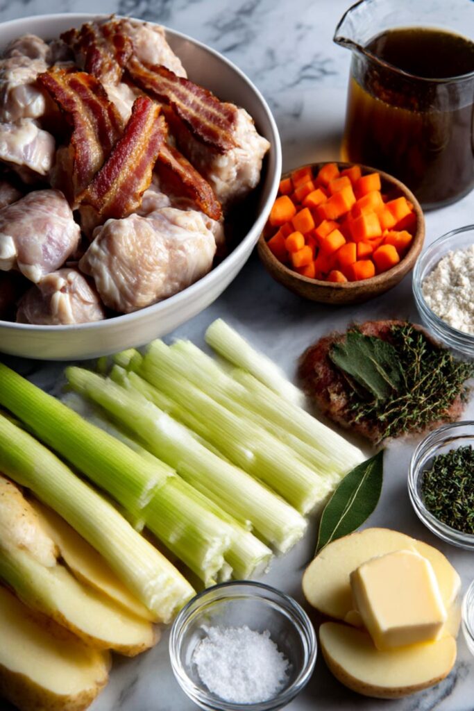 Mary Berry Chicken Hotpot With Potato Topping​ Recipe