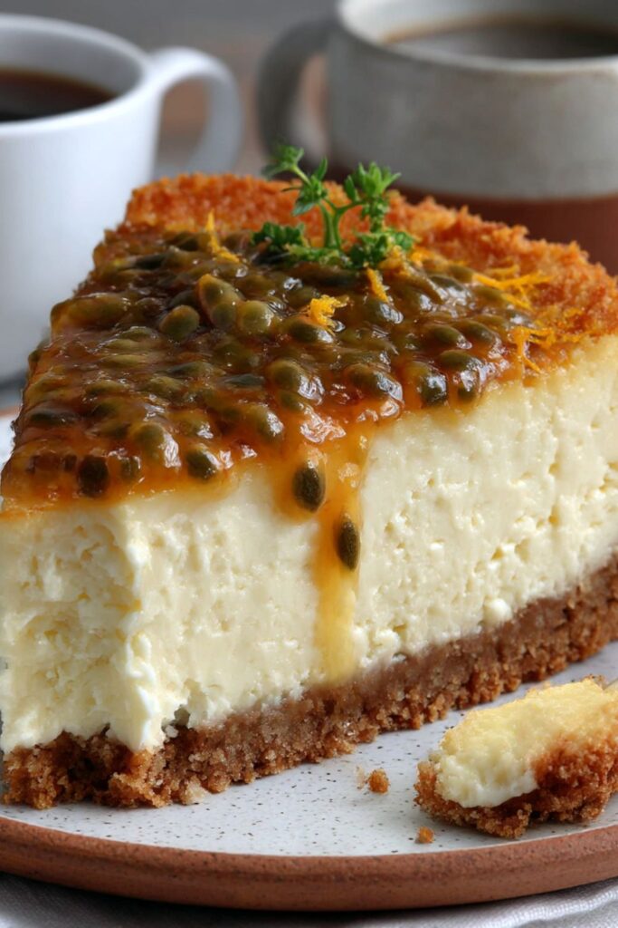 Mary Berry Passion Fruit & Orange Cheesecake Recipe