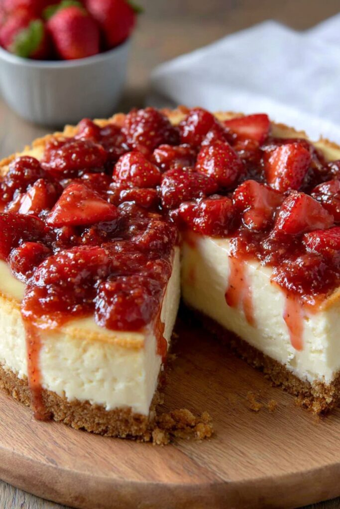 Mary Berry No-Bake Strawberry Cheesecake Recipe