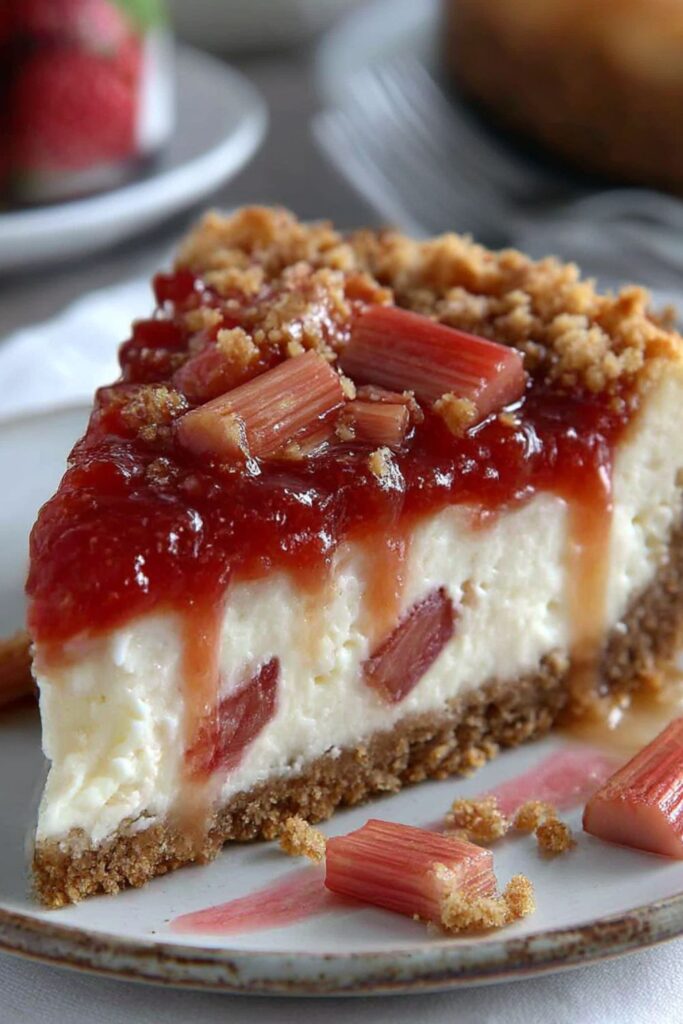 Mary Berry Rhubarb Cheesecake Recipe
