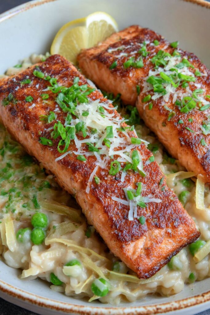 Mary Berry Salmon Risotto Recipe