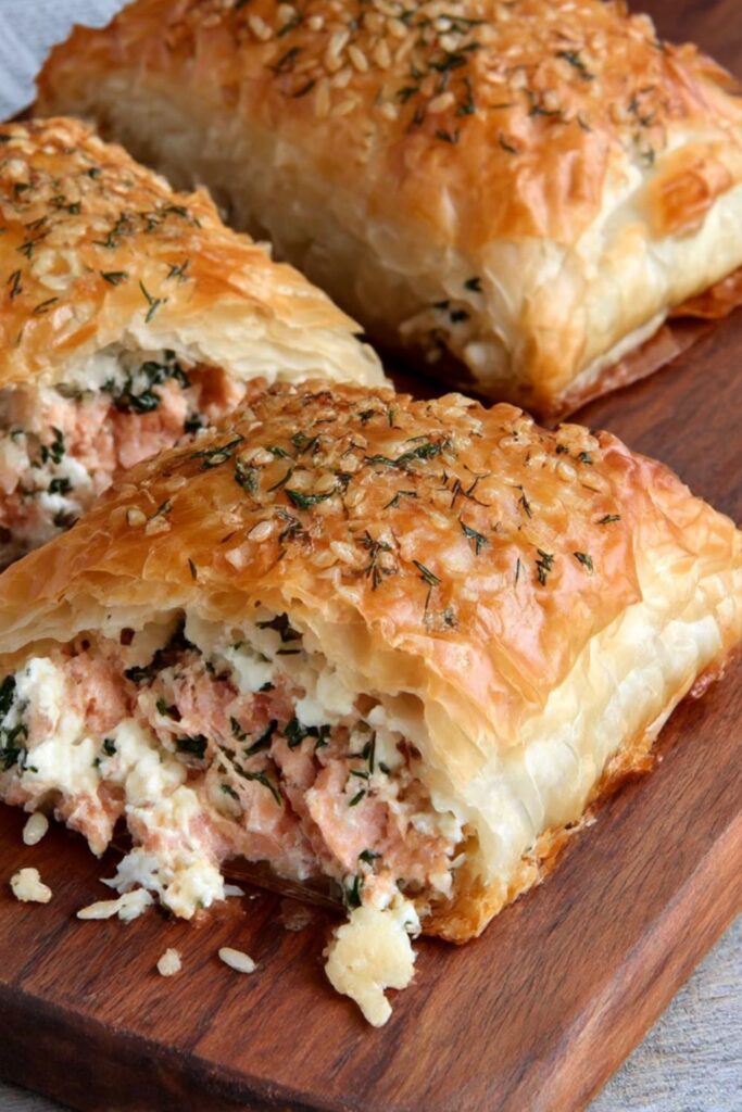 Mary Berry Salmon in Filo Pastry Recipe
