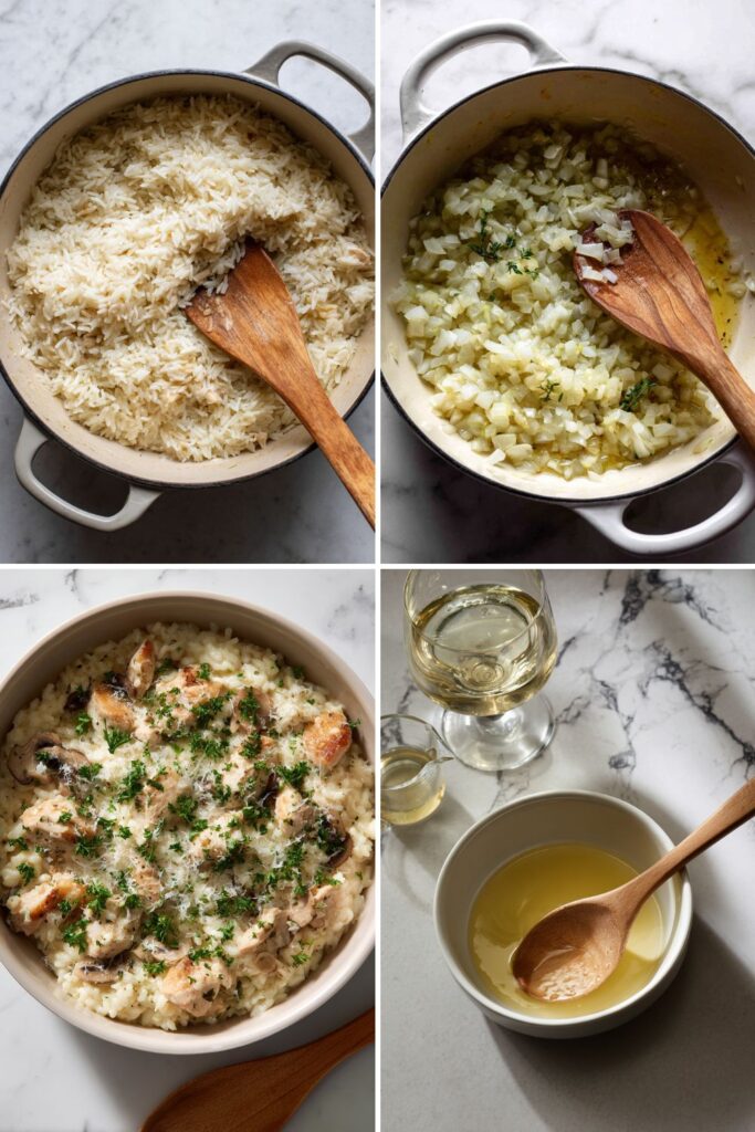 Mary Berry Chicken And Mushroom Risotto Recipe