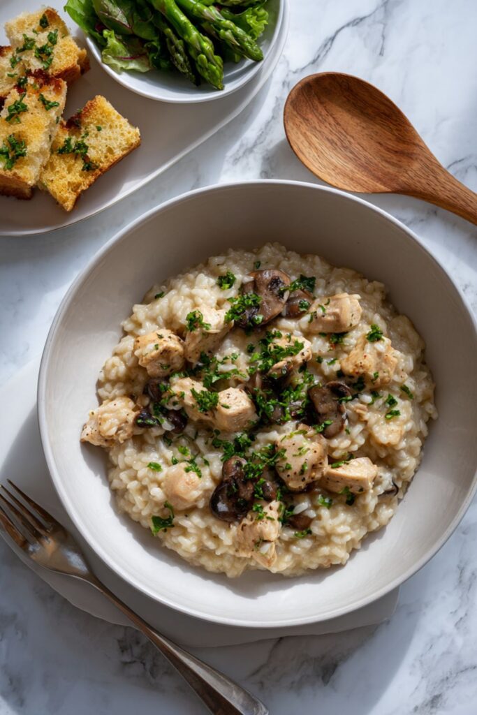 Mary Berry Chicken And Mushroom Risotto Recipe