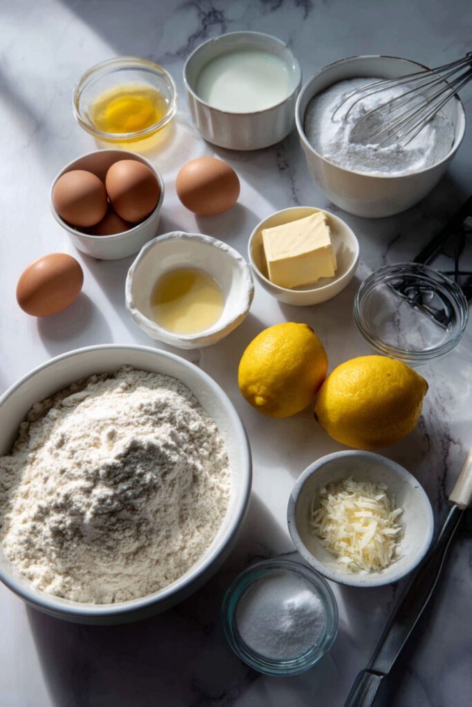 Mary Berry Lemon and Coconut Cake Recipe