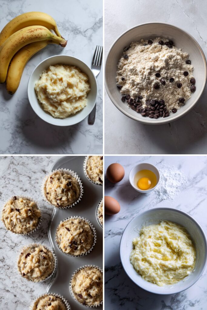 Mary Berry Banana Chocolate Chip Muffins Recipe