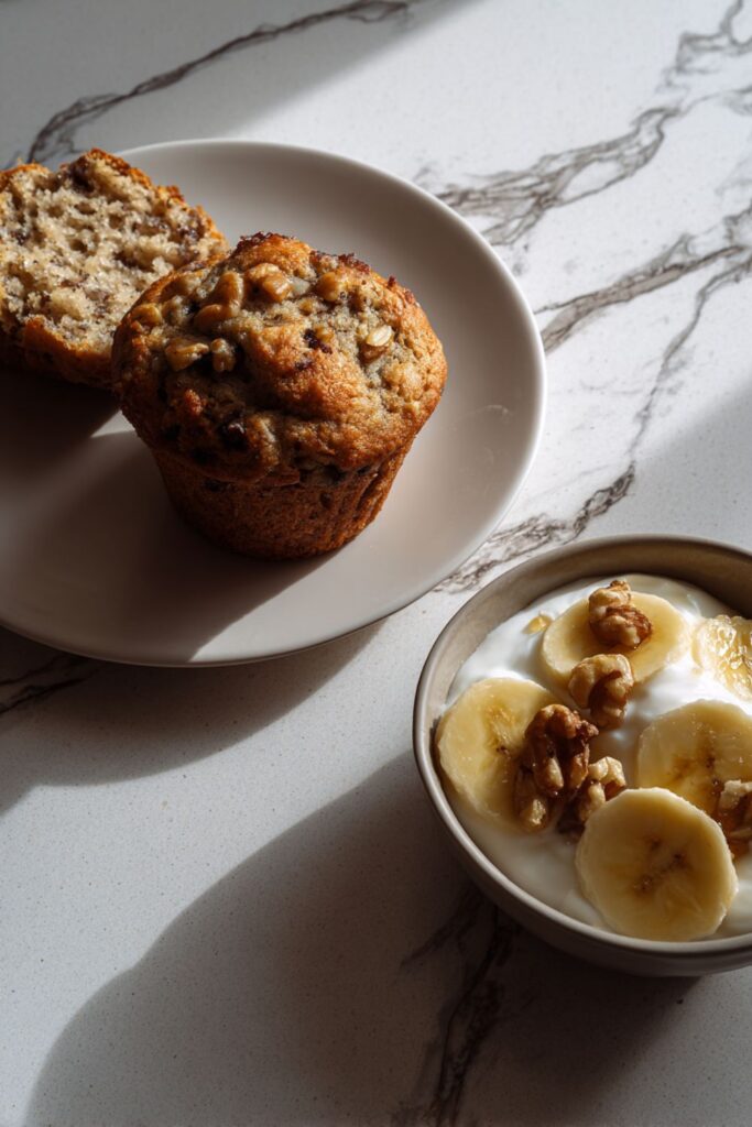 Mary Berry Banana and Walnut Muffins Recipe