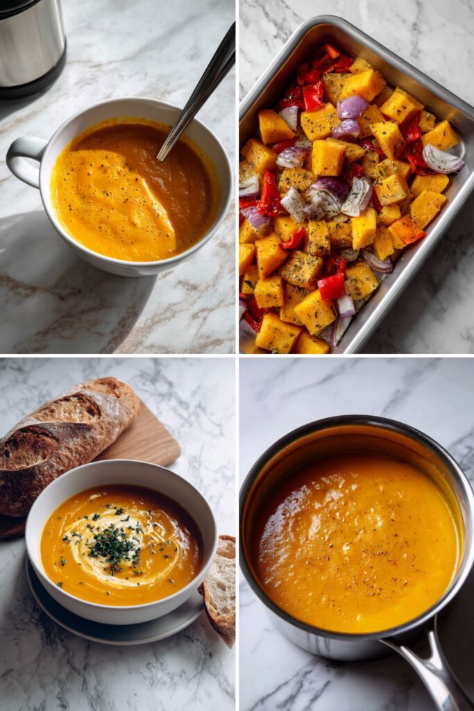 Mary Berry Butternut Squash and Red Pepper Soup Recipe