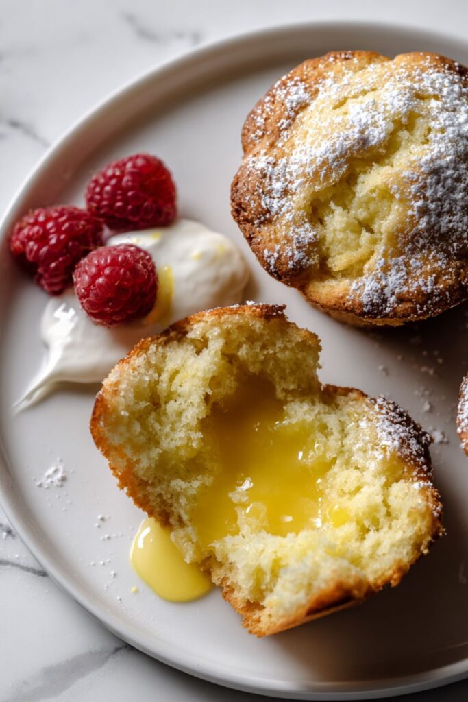 Mary Berry Lemon Curd Muffins Recipe
