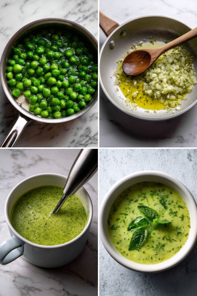 Mary Berry Pea and Mint Soup Recipe
