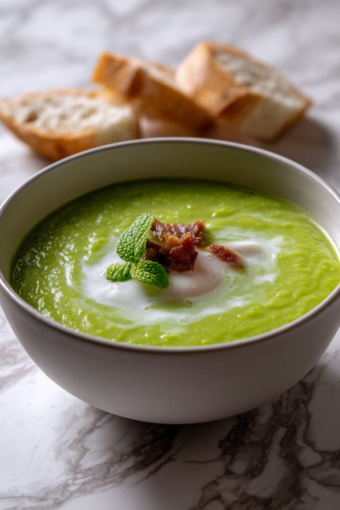 Mary Berry Pea and Mint Soup Recipe