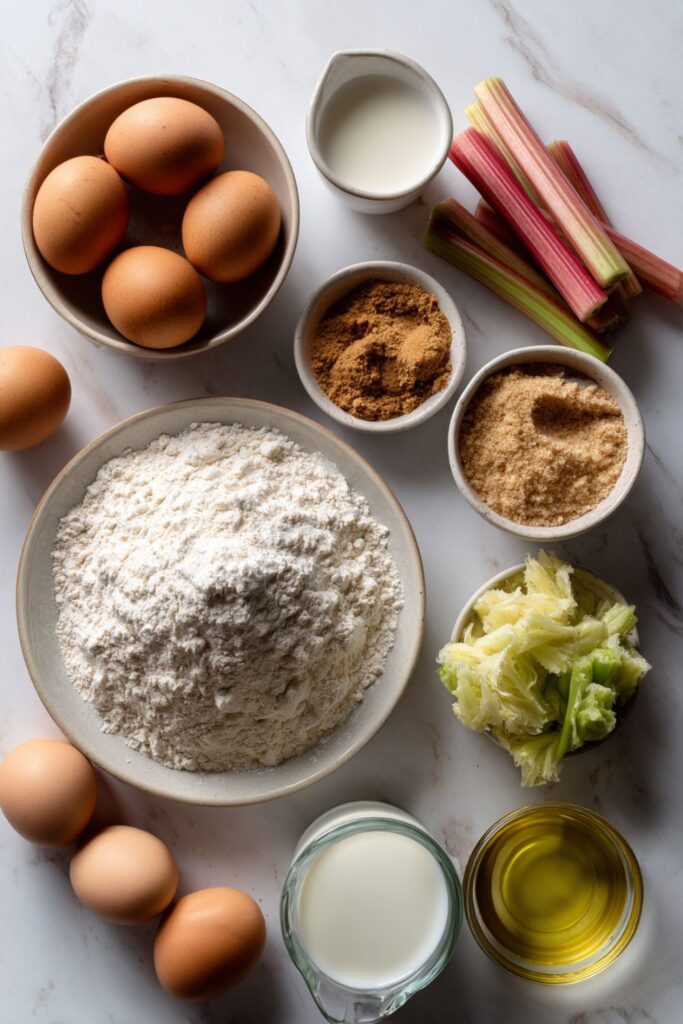 Mary Berry Rhubarb Muffins Recipe