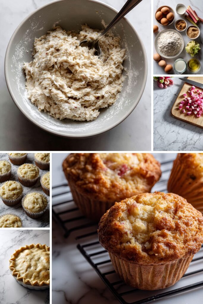 Mary Berry Rhubarb Muffins Recipe