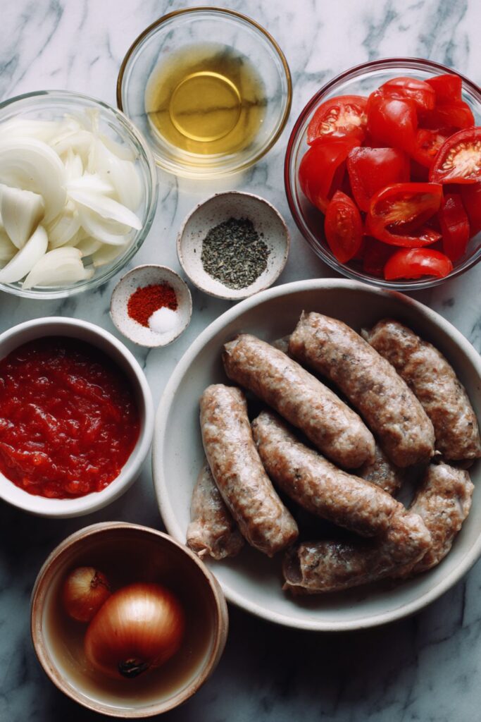 Mary Berry Sausage and Red Pepper Casserole Recipe