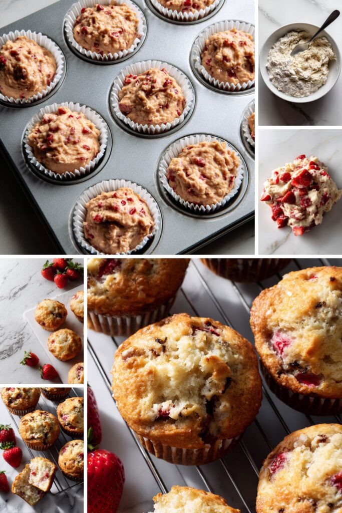 Mary Berry Strawberry Muffins Recipe