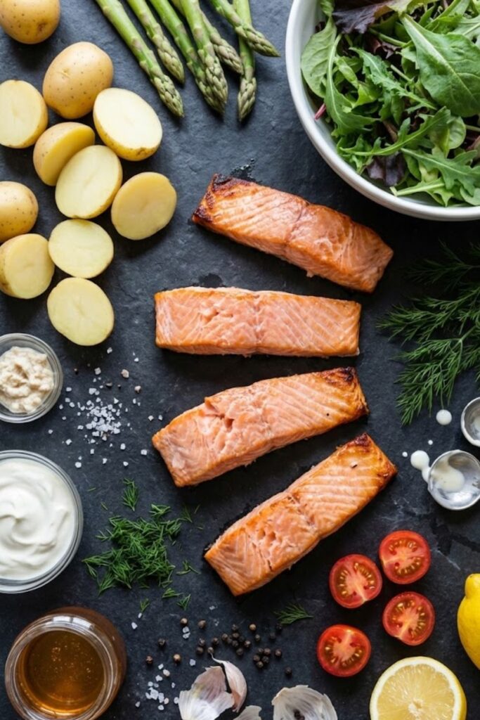 Mary Berry Hot Smoked Salmon Salad Recipe