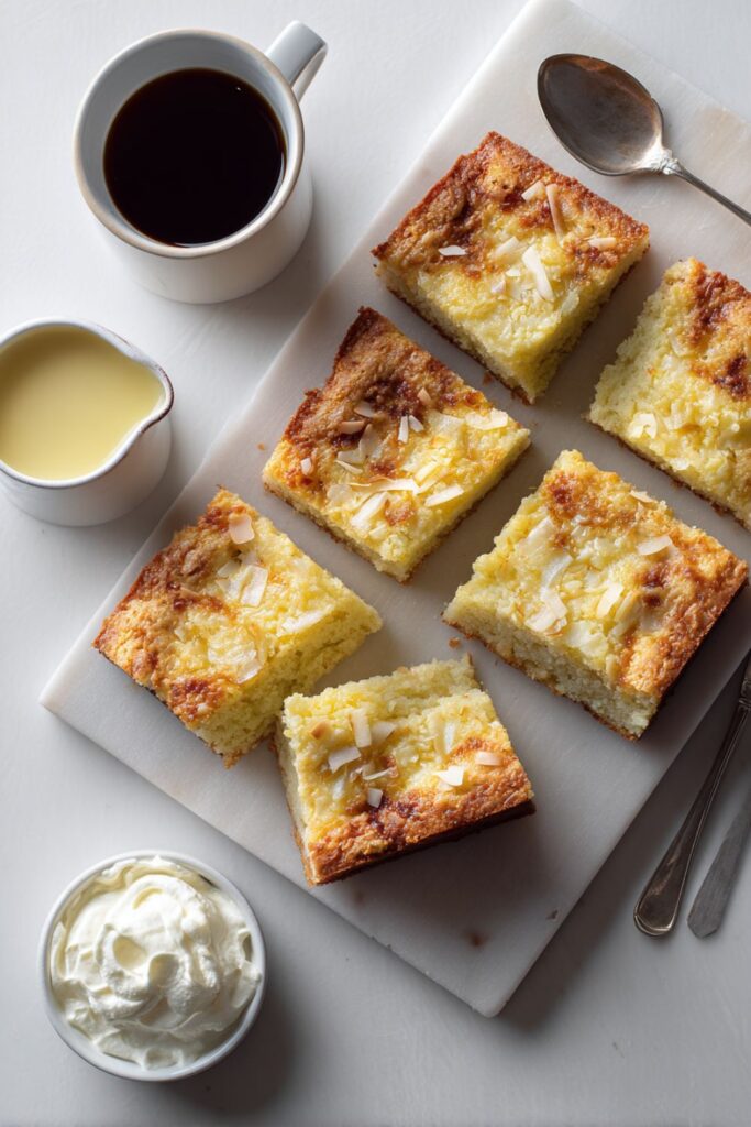 Mary Berry Jam and Coconut Tray Bake Recipe