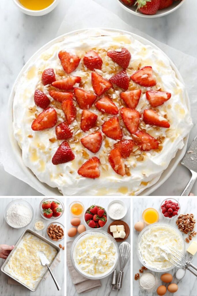 Mary Berry Strawberry Meringue Roulade Recipe