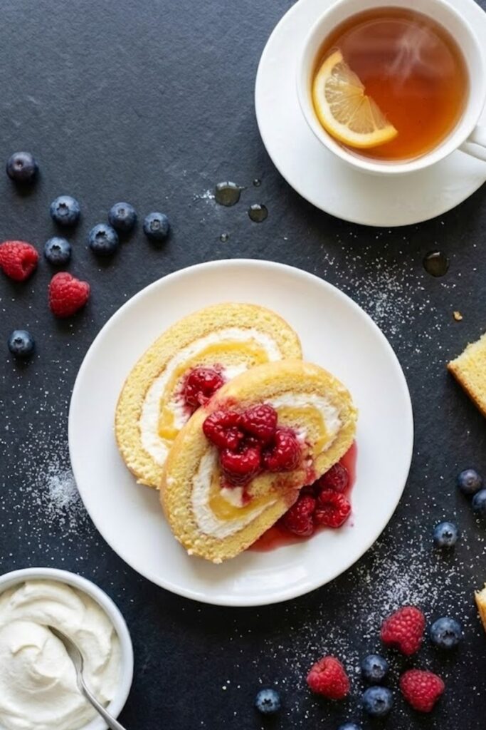 Mary Berry Lemon Swiss Roll Recipe