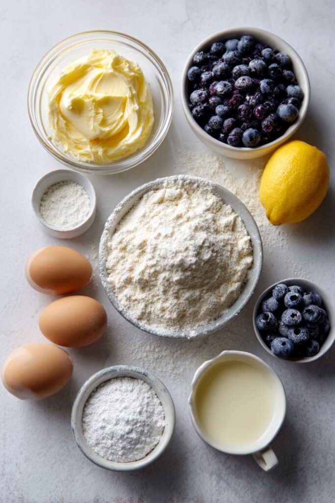Mary Berry Lemon and Blueberry Cake Recipe