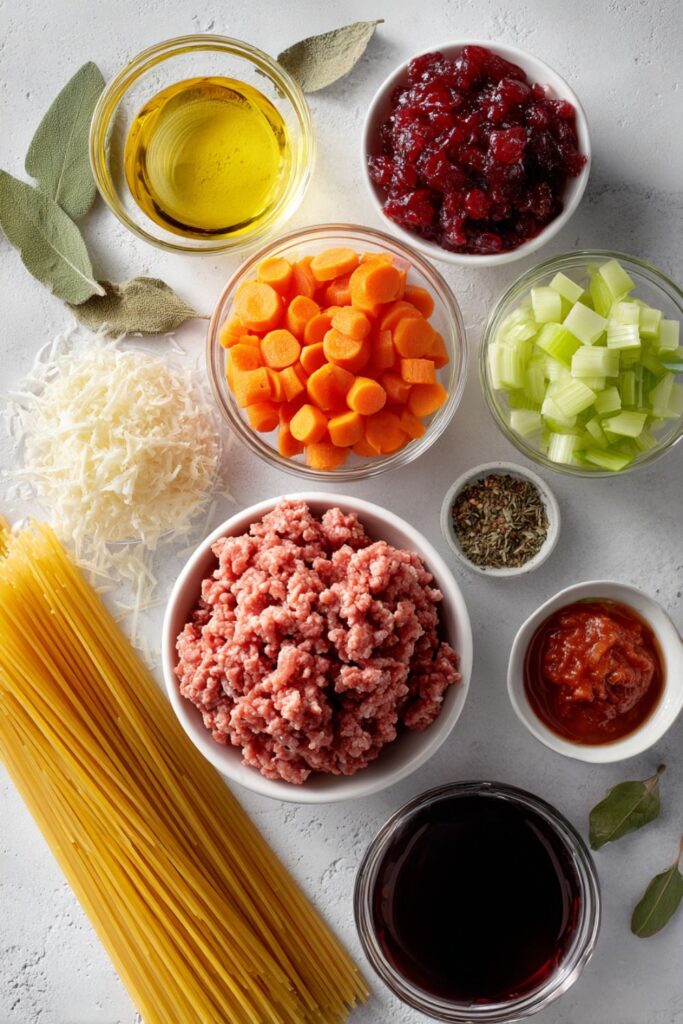 Mary Berry Spaghetti Bolognese with Red Currant Jelly