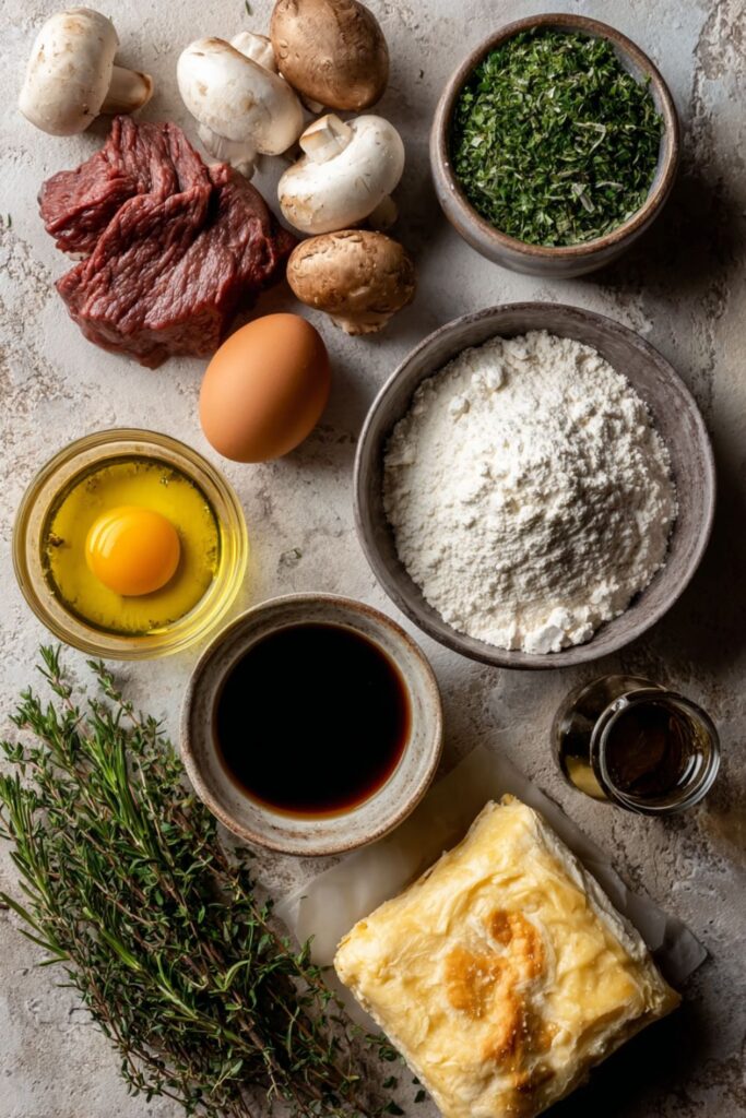 Mary Berry Steak and Mushroom Pie Recipe