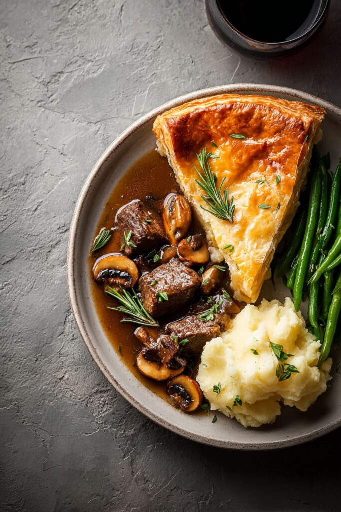 Mary Berry Steak and Mushroom Pie Recipe