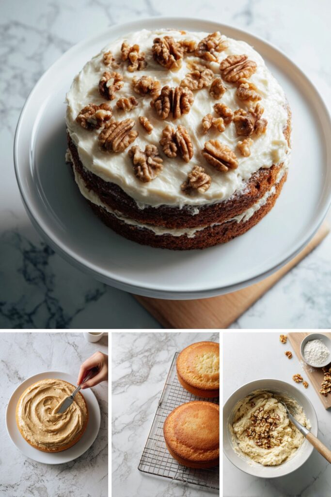 Mary Berry Walnut Coffee Cake Recipe