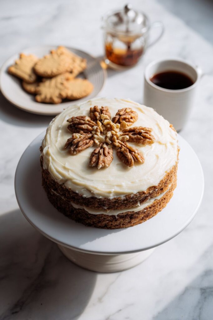 Mary Berry Walnut Coffee Cake Recipe