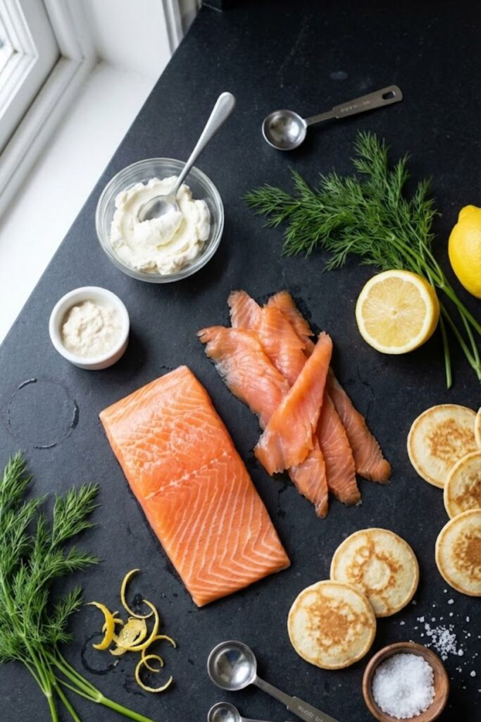 Mary Berry Double Salmon Canapés Recipe