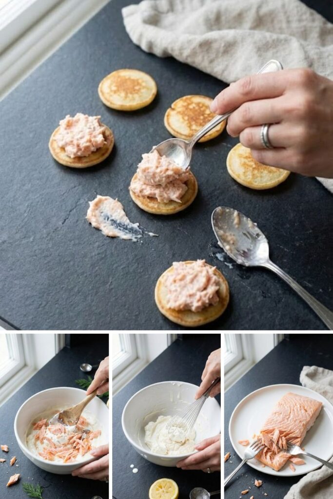 Mary Berry Double Salmon Canapés Recipe