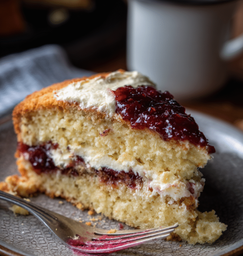 Mary Berry Victoria Sponge with Buttercream Recipe