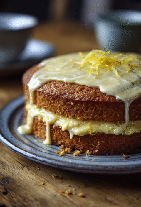Mary Berry Lemon Victoria Sponge Recipe