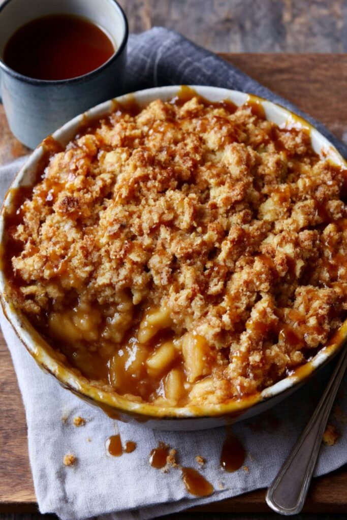 Mary Berry Apple and Pear Crumble Recipe