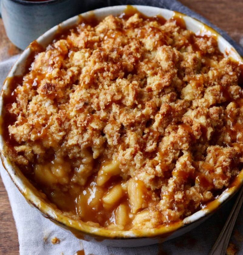 Mary Berry Apple and Pear Crumble Recipe
