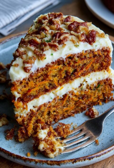 Mary Berry Carrot and Walnut Cake Recipe