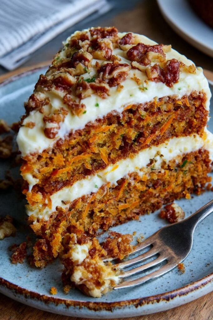 Mary Berry Carrot and Walnut Cake Recipe