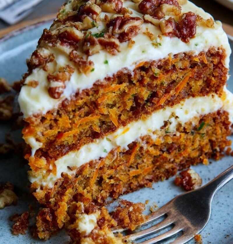 Mary Berry Carrot and Walnut Cake Recipe