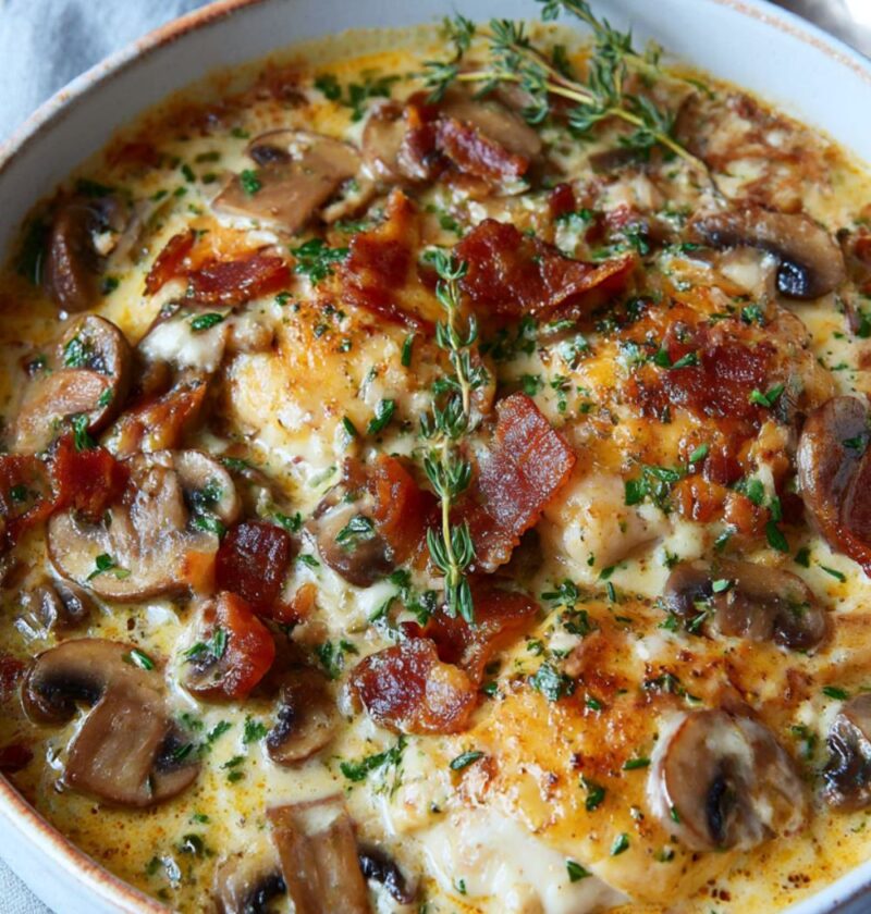 Mary Berry Chicken and Bacon Casserole Recipe