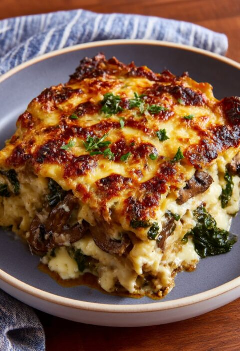 Mary Berry Chicken and Spinach Lasagne Recipe