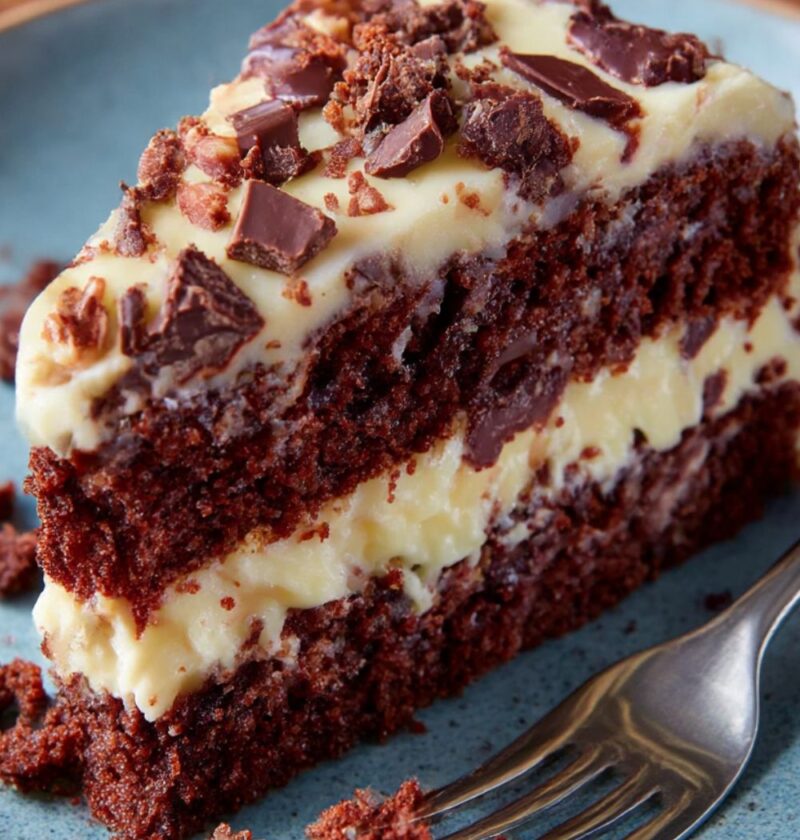 Mary Berry Chocolate Cake with White Chocolate Icing Recipe