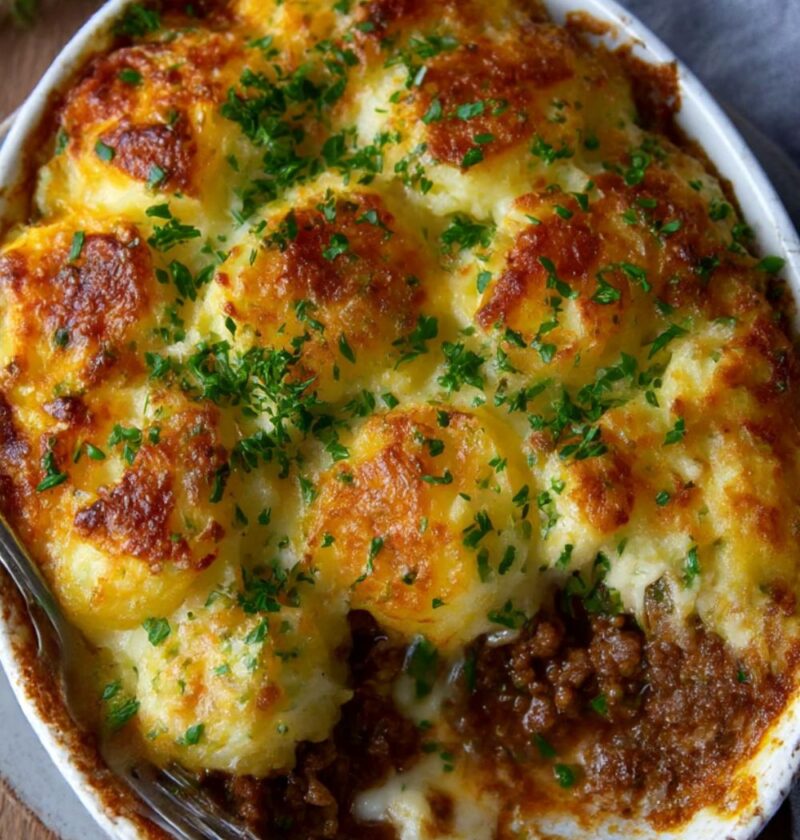 Mary Berry Cottage Pie with Dauphinoise Potatoes Recipe